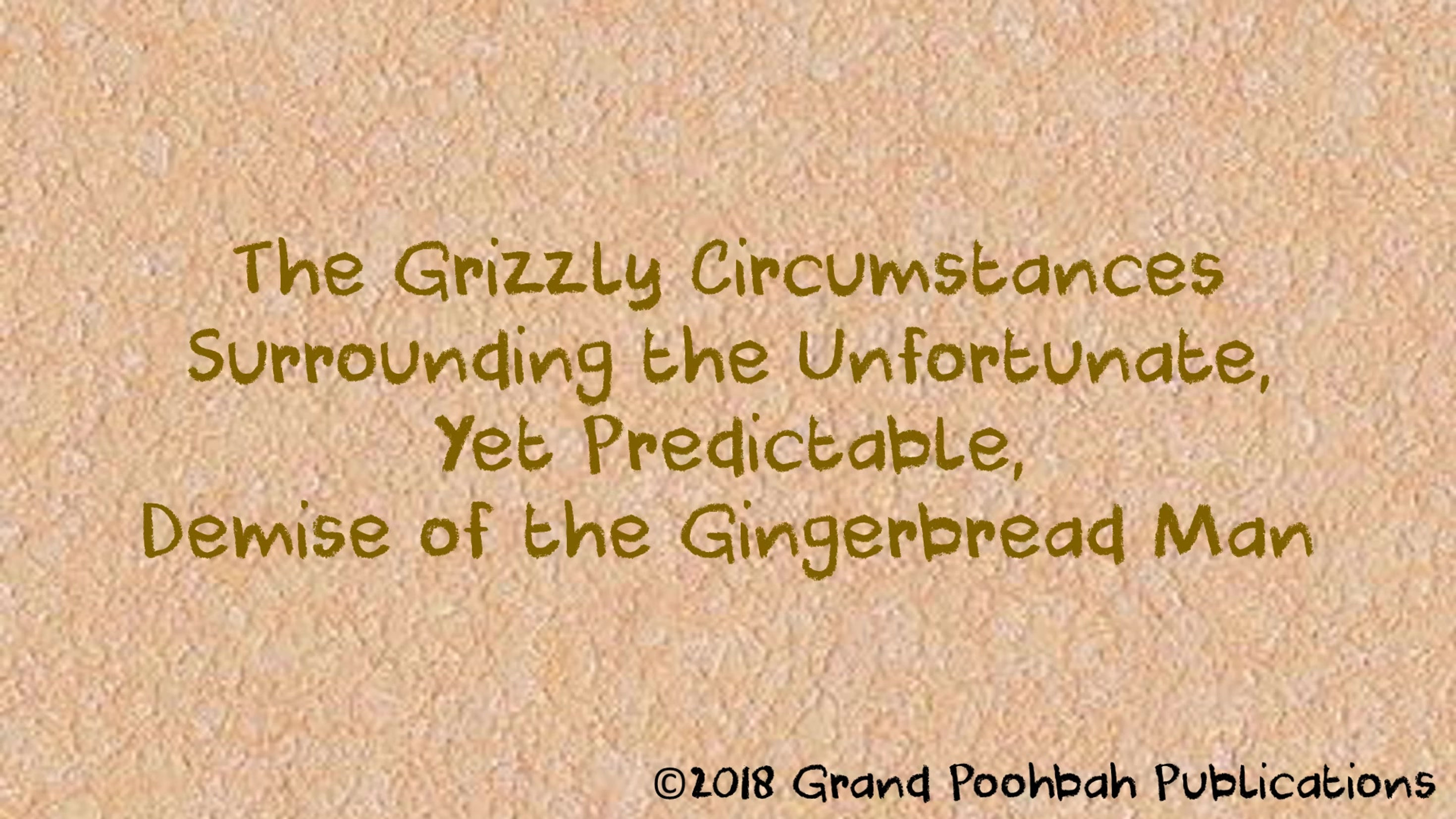 The Gingerbread Man